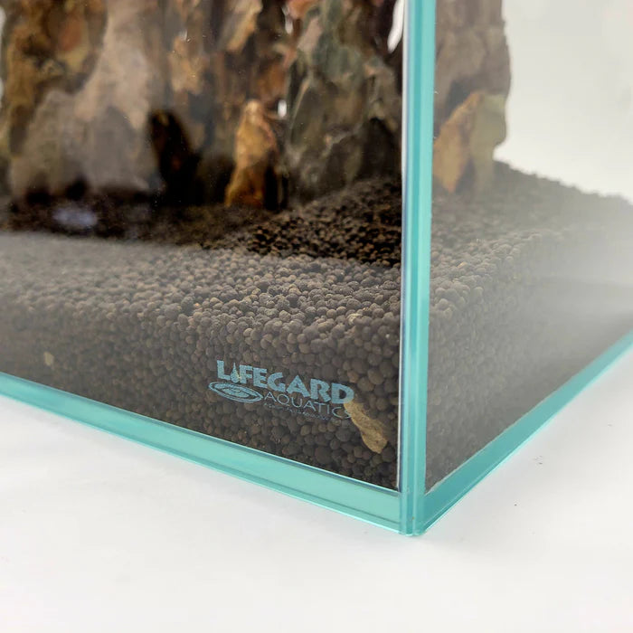 Lifegard CRYSTAL 40 Gallon Rimless Low Iron Ultra Clear Aquarium 8mm (29.53" x 17.72" x 17.72")