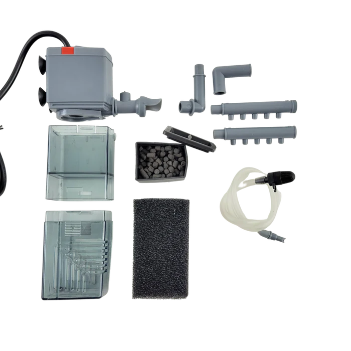 Lifegard Aquatics 3-in-1 Nano Aquarium Filter with 92 GPH Pump (Internal/Submersible)