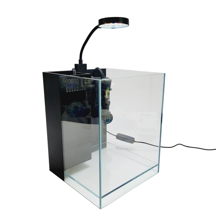 Lifegard 1.2/2.65 Gallon Betta 45° Degree Low Iron Ultra Clear Aquarium