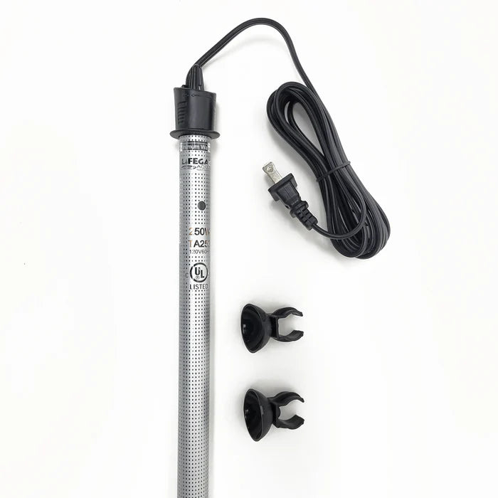 Lifegard Adjustable Quartz Glass Heater 25-300 Watt