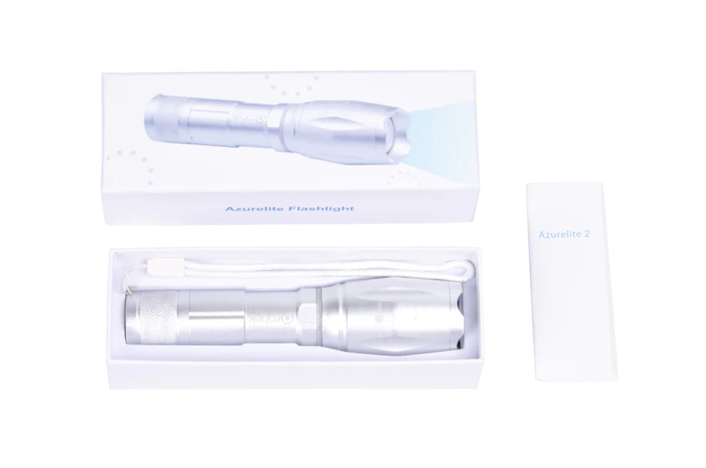 Orphek Flashlights Combo - Azurelite 2 Blue LED / Fox Fire White LED Super Bright