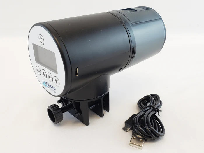 Lifegard Intellifeed Aquarium Fish Feeder, Programmable