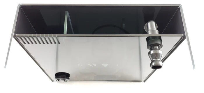 Lifeguard CRYSTAL 3.8/7.4/14.2 Gallon 45 Degree Beveled Edge Low Iron Ultra Clear with Built in Side Filter (14.26, 7.43 and 3.8 Gallons)