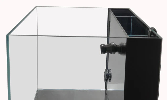 Lifegard 4 Gallon CRYSTAL Beveled Edge Low Iron Aquarium with Built in Back Filter 5mm - Kit
