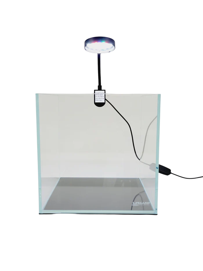 Lifegard 2 Gallon Nano Cube Low Iron Ultra Clear Glass Tank 5mm - Kit