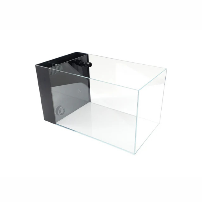 Lifeguard CRYSTAL 3.8/7.4/14.2 Gallon 45 Degree Beveled Edge Low Iron Ultra Clear with Built in Side Filter (14.26, 7.43 and 3.8 Gallons)
