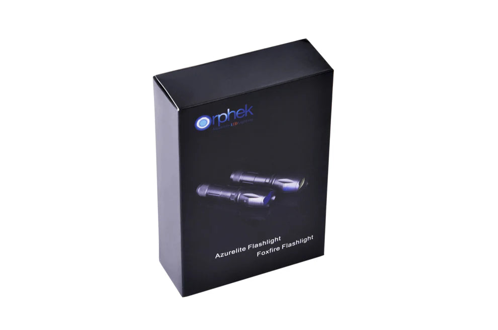 Orphek Flashlights Combo - Azurelite 2 Blue LED / Fox Fire White LED Super Bright
