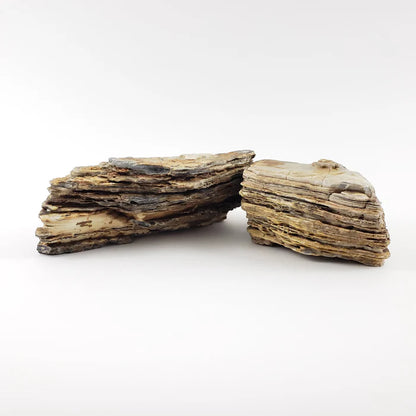 Lifegard Aquatics Pagoda Crema Textured Stone 15/24 Lbs Mix Size Case of Small, Medium and Large