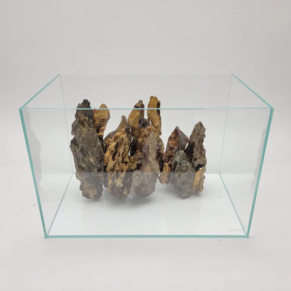 Lifegard CRYSTAL 17.11 Gallon 45 Degree Low Iron Ultra Clear Rimless Aquarium 6mm (23.62"x11.81"x14.17")