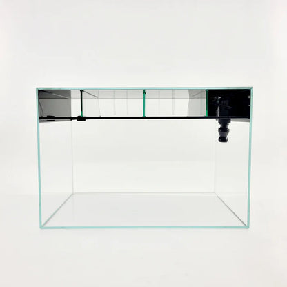 Lifegard 10 Gallon CRYSTAL Beveled Edge Low Iron Aquarium with Built in Back Filter 5mm - Kit