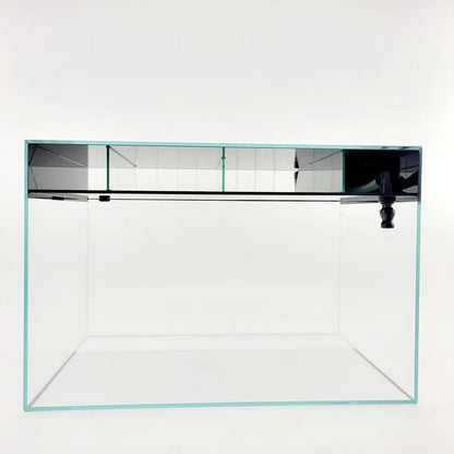 Lifegard 24 Gallon CRYSTAL Beveled Edge Low Iron Aquarium with Built in Back Filter 6mm - Kit