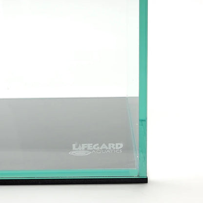 Lifegard CRYSTAL 16 Gallon Long 45 Degree Beveled Edge Low Iron Ultra Clear Bookshelf Aquarium 6mm (33.85" x 9.84" x 11")