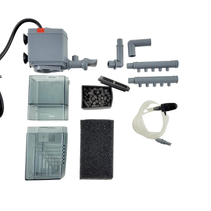 Lifegard Aquatics 3-in-1 Nano Aquarium Filter with 92 GPH Pump (Internal/Submersible)
