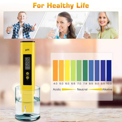 PH Meter LCD Aquarium Water Tester