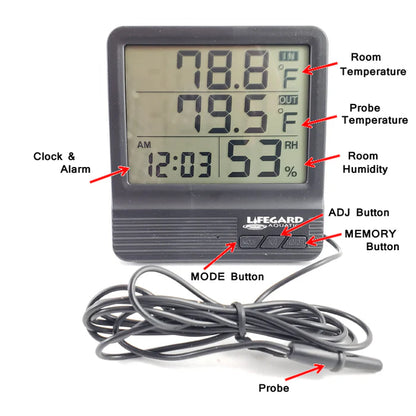 Lifegard Digital Thermometer / Hygrometer