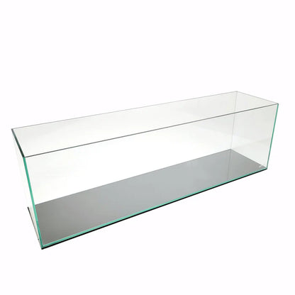 Lifegard CRYSTAL 16 Gallon Long 45 Degree Beveled Edge Low Iron Ultra Clear Bookshelf Aquarium 6mm (33.85" x 9.84" x 11")