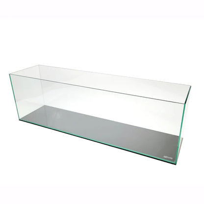 Lifegard CRYSTAL 16 Gallon Long 45 Degree Beveled Edge Low Iron Ultra Clear Bookshelf Aquarium 6mm (33.85" x 9.84" x 11")
