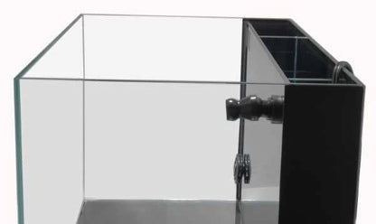 Lifegard 24 Gallon CRYSTAL Beveled Edge Low Iron Aquarium with Built in Back Filter 6mm - Kit