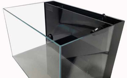 Lifegard 24 Gallon CRYSTAL Beveled Edge Low Iron Aquarium with Built in Back Filter 6mm - Kit