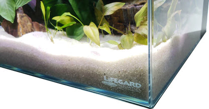 Lifegard CRYSTAL 5.4 Gallon 45 Degree Beveled Edge Low Iron Ultra Clear Rimless Aquarium 5mm (14.17"x8.66"x10.24")