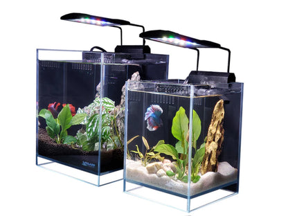 Lifegard Elevated 8.3/5 Gallon 45° Degree Low Iron Ultra Clear Aquarium