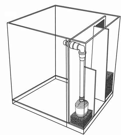 Lifegard Elevated 8.3/5 Gallon 45° Degree Low Iron Ultra Clear Aquarium