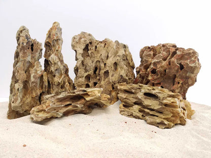Lifegard Dragon Ohko Rock 15/25 Lbs. Mix Size Rock Kit