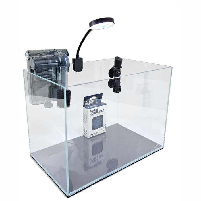 Lifegard 5 Gallon Clear Glass Rimless Aquarium 5mm - Kit