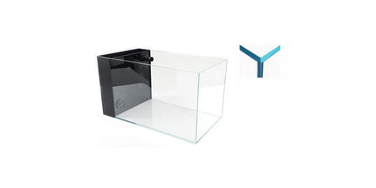 Lifeguard CRYSTAL 3.8/7.4/14.2 Gallon 45 Degree Beveled Edge Low Iron Ultra Clear with Built in Side Filter (14.26, 7.43 and 3.8 Gallons)